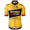 Maglia 2023 Jumbo-Visma Manica Corta Giallo Nero Maglia 2023 Jumbo-Visma Manica Corta Giallo Nero